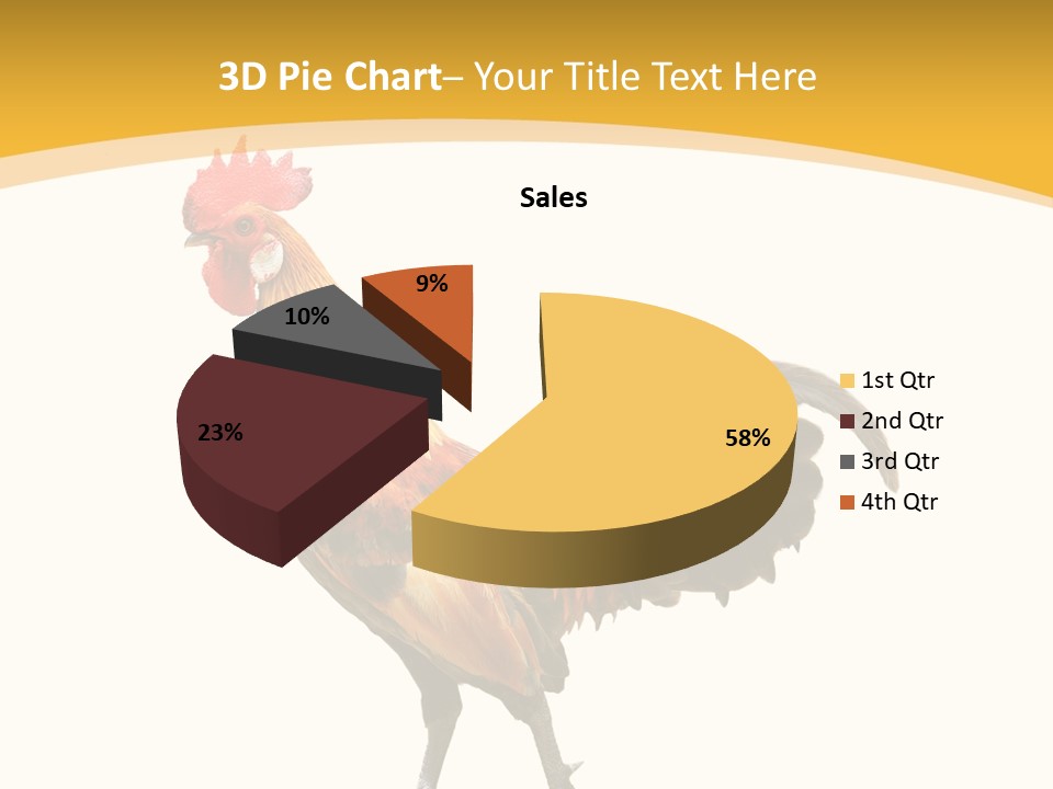Agriculture Real Chick PowerPoint Template