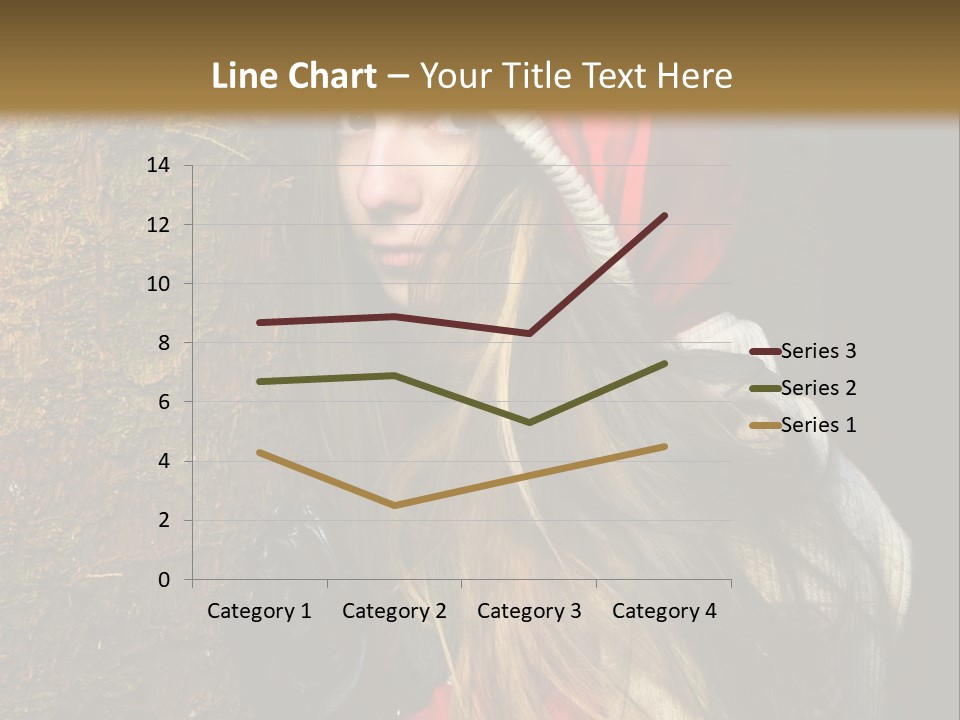Girl Forest Lost PowerPoint Template