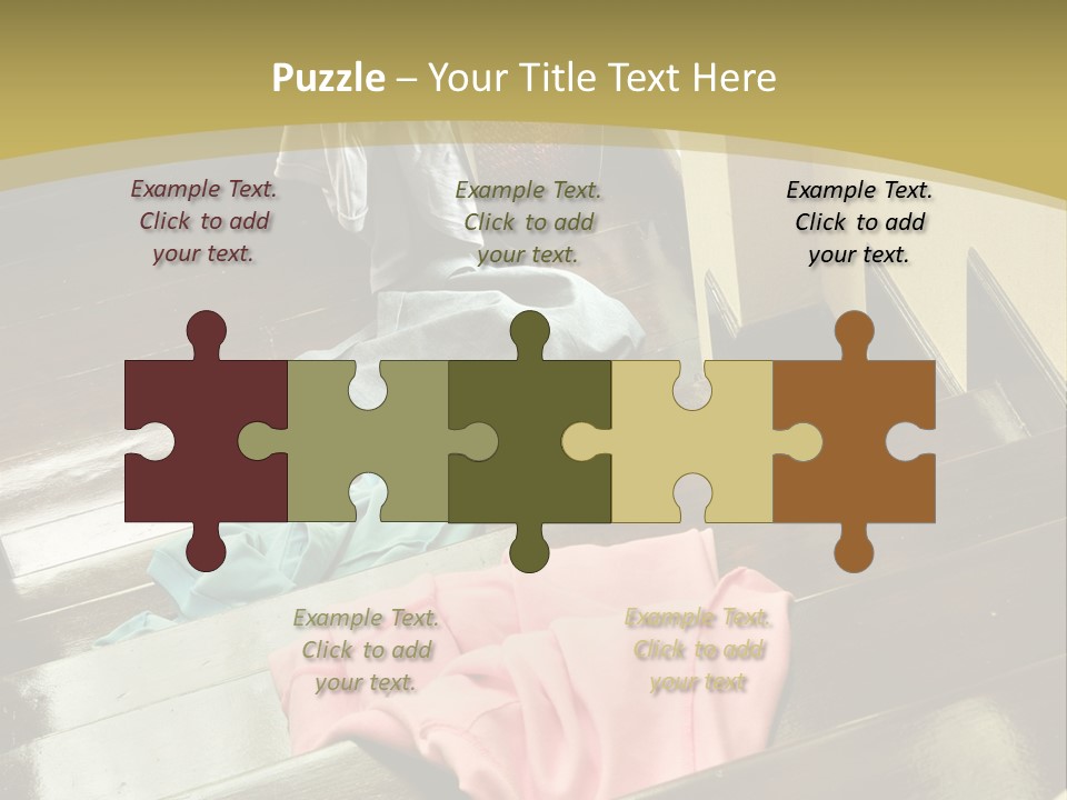 Wear Clothes Living PowerPoint Template