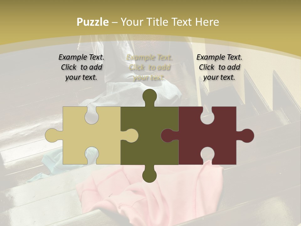 Wear Clothes Living PowerPoint Template