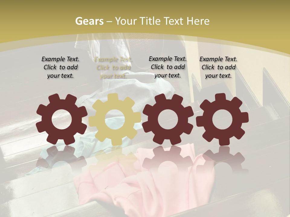 Wear Clothes Living PowerPoint Template