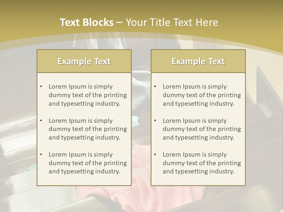 Wear Clothes Living PowerPoint Template