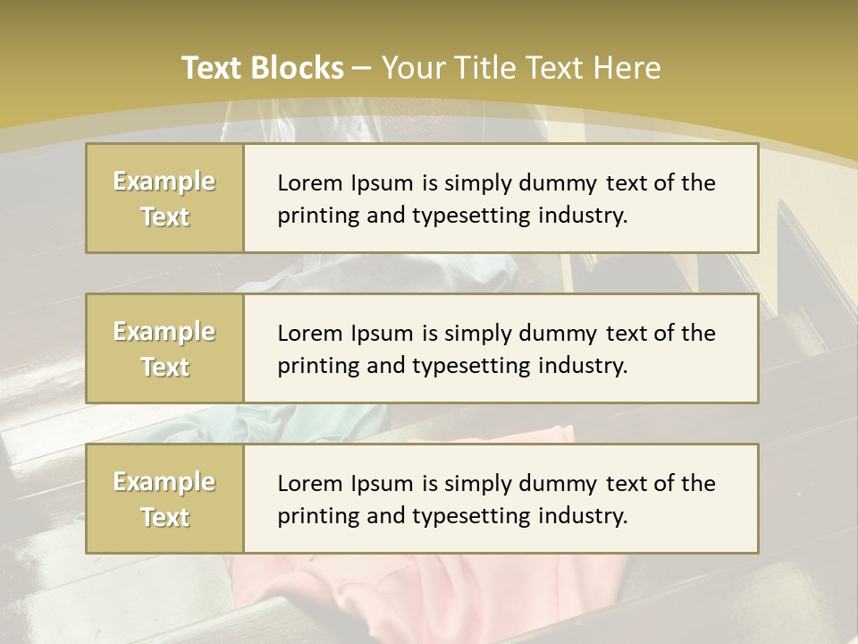 Wear Clothes Living PowerPoint Template