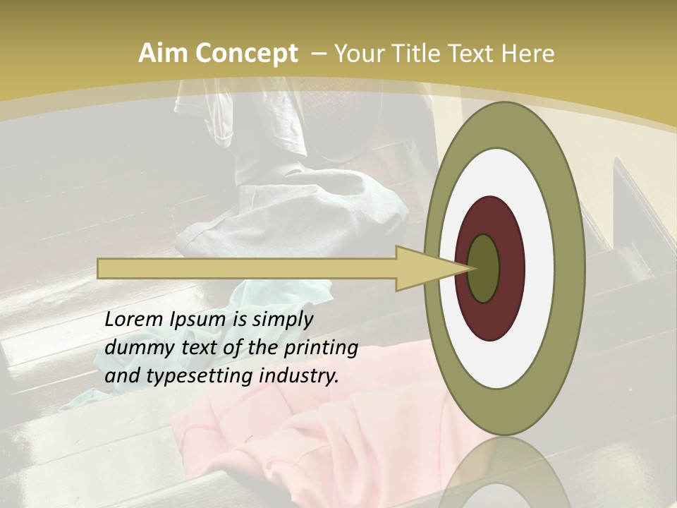 Wear Clothes Living PowerPoint Template