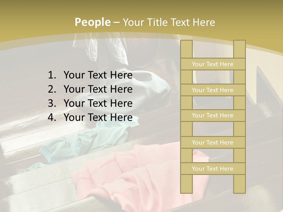 Wear Clothes Living PowerPoint Template