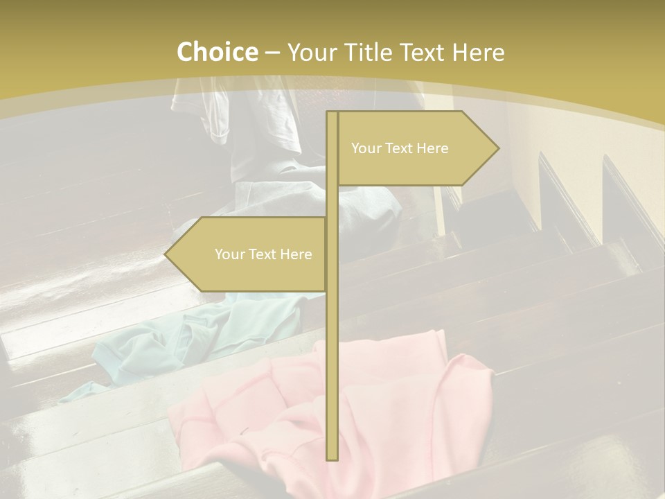 Wear Clothes Living PowerPoint Template