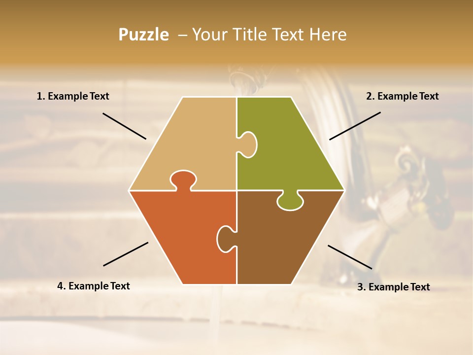 Bathroom Inox Tap PowerPoint Template