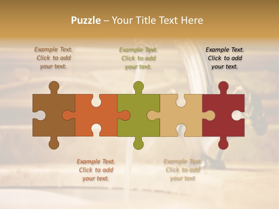 Bathroom Inox Tap PowerPoint Template