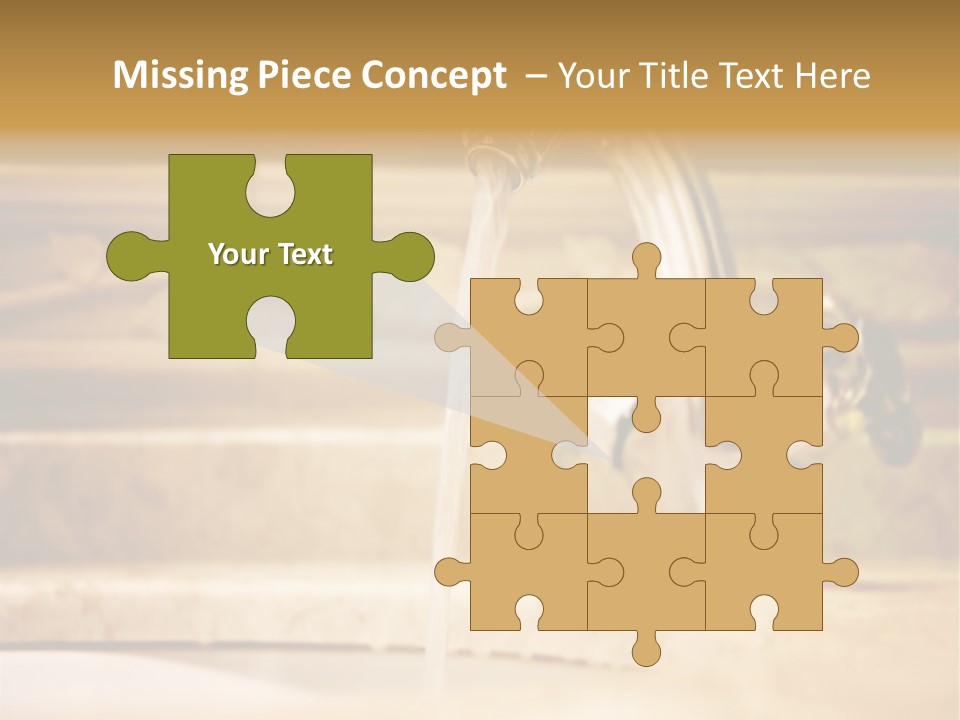 Bathroom Inox Tap PowerPoint Template