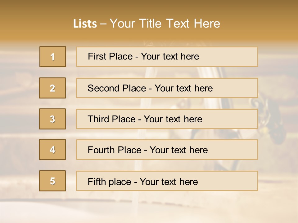 Bathroom Inox Tap PowerPoint Template