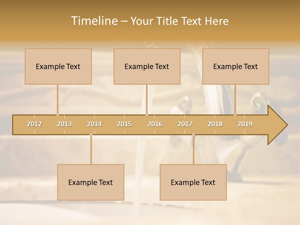 Bathroom Inox Tap PowerPoint Template