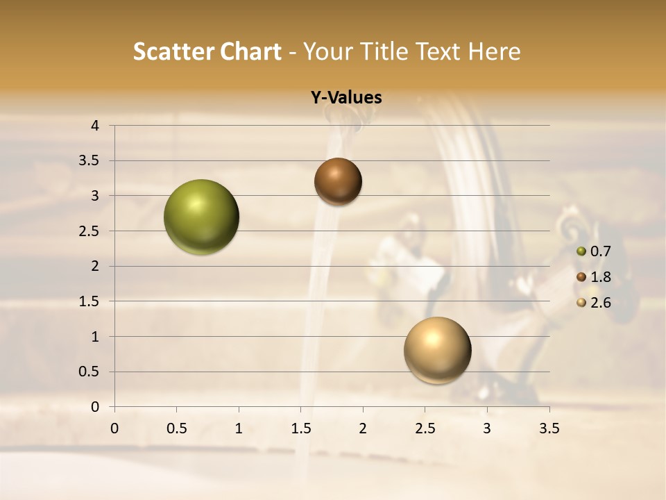 Bathroom Inox Tap PowerPoint Template