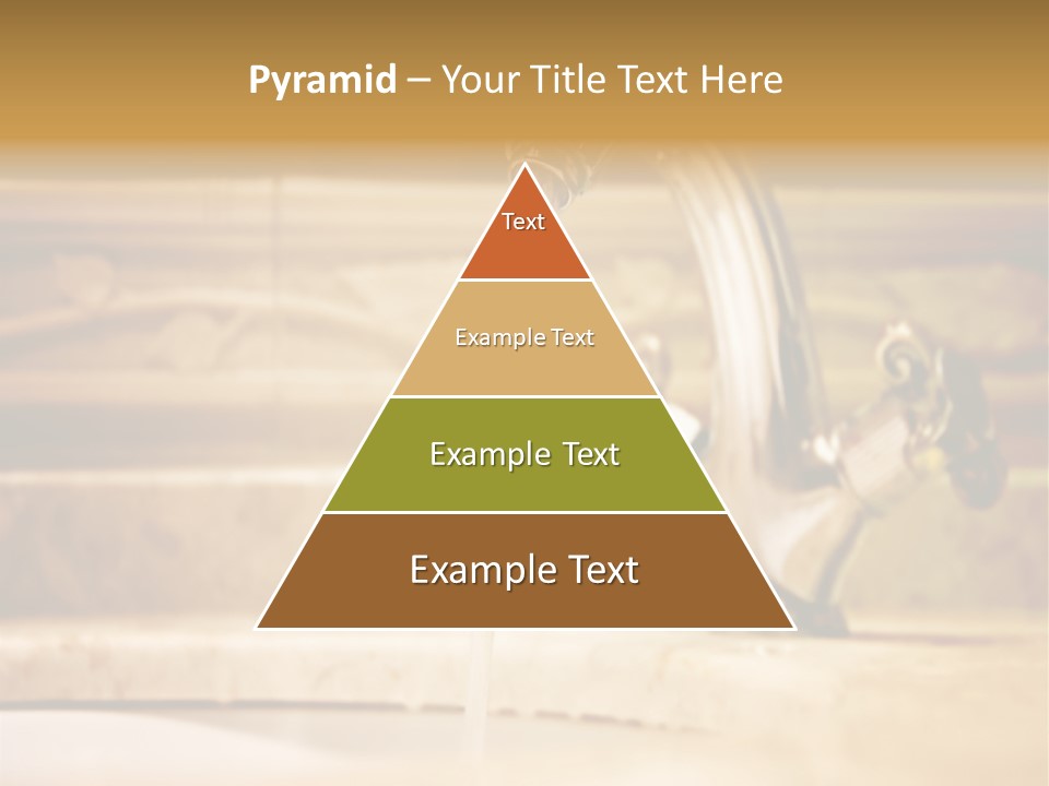 Bathroom Inox Tap PowerPoint Template