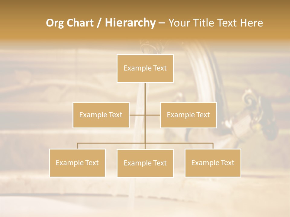 Bathroom Inox Tap PowerPoint Template
