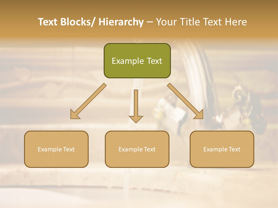 Bathroom Inox Tap PowerPoint Template