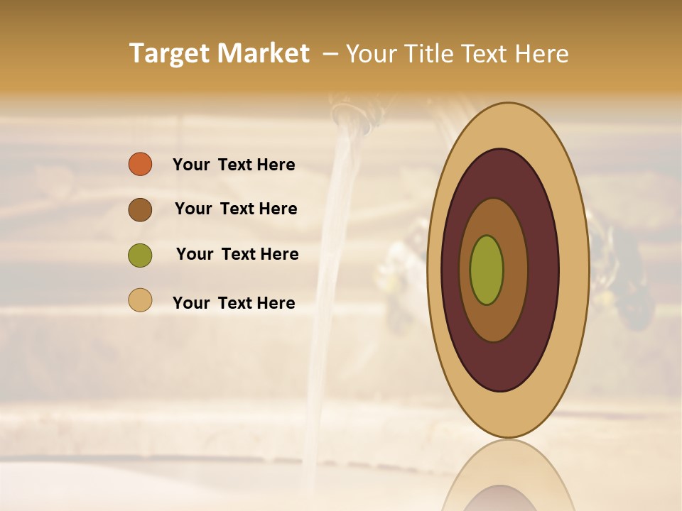 Bathroom Inox Tap PowerPoint Template