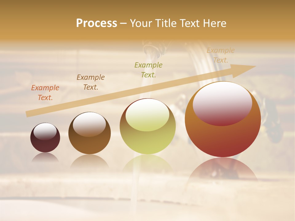 Bathroom Inox Tap PowerPoint Template