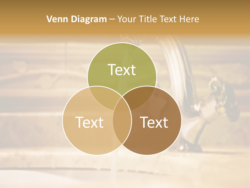 Bathroom Inox Tap PowerPoint Template