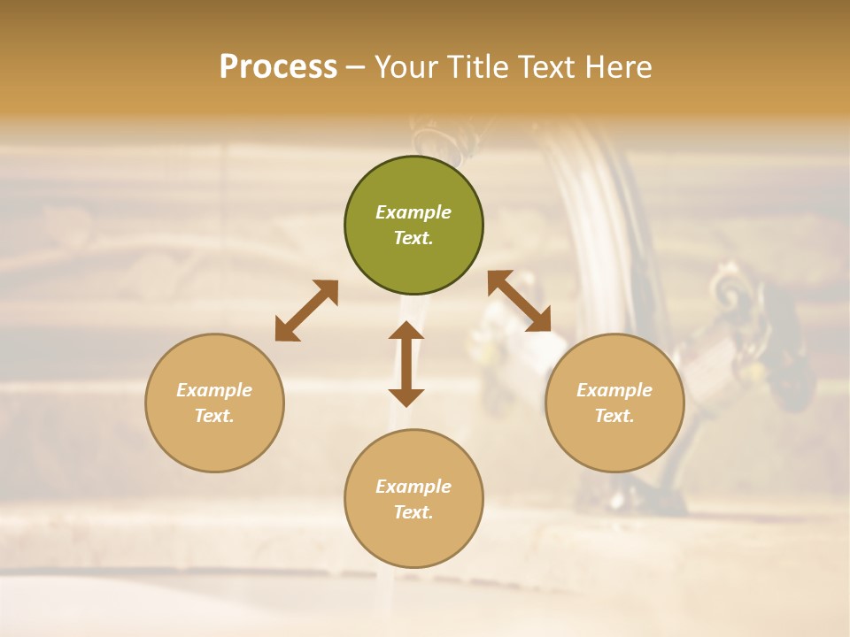Bathroom Inox Tap PowerPoint Template