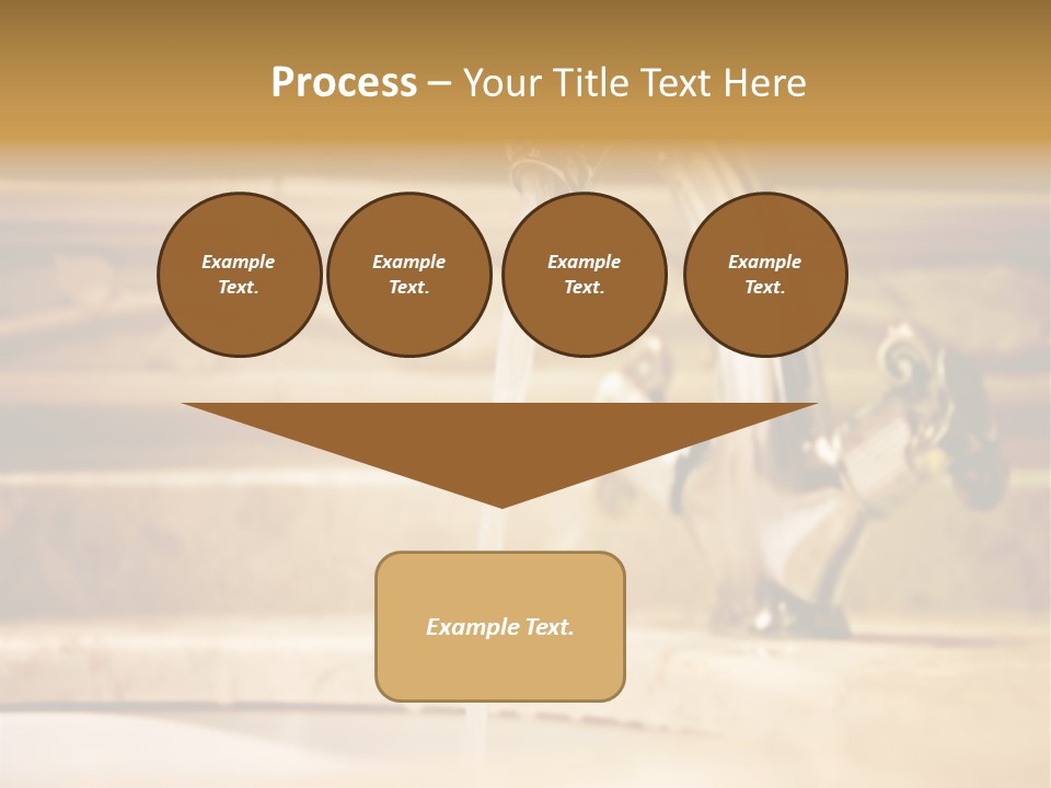 Bathroom Inox Tap PowerPoint Template