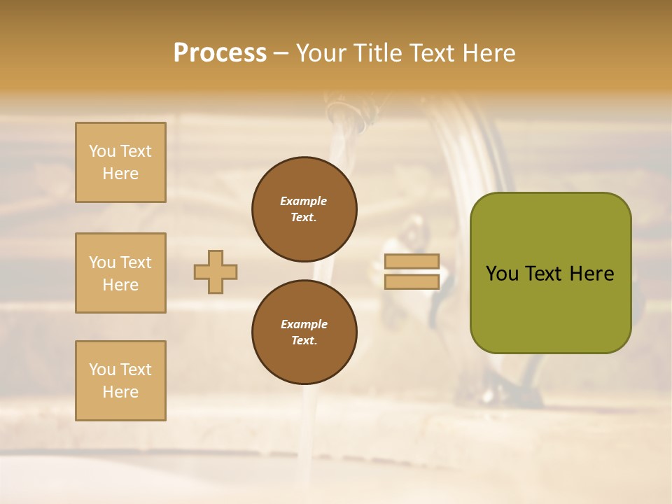 Bathroom Inox Tap PowerPoint Template