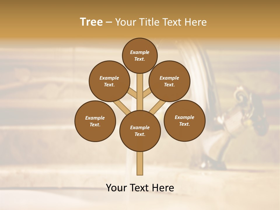 Bathroom Inox Tap PowerPoint Template