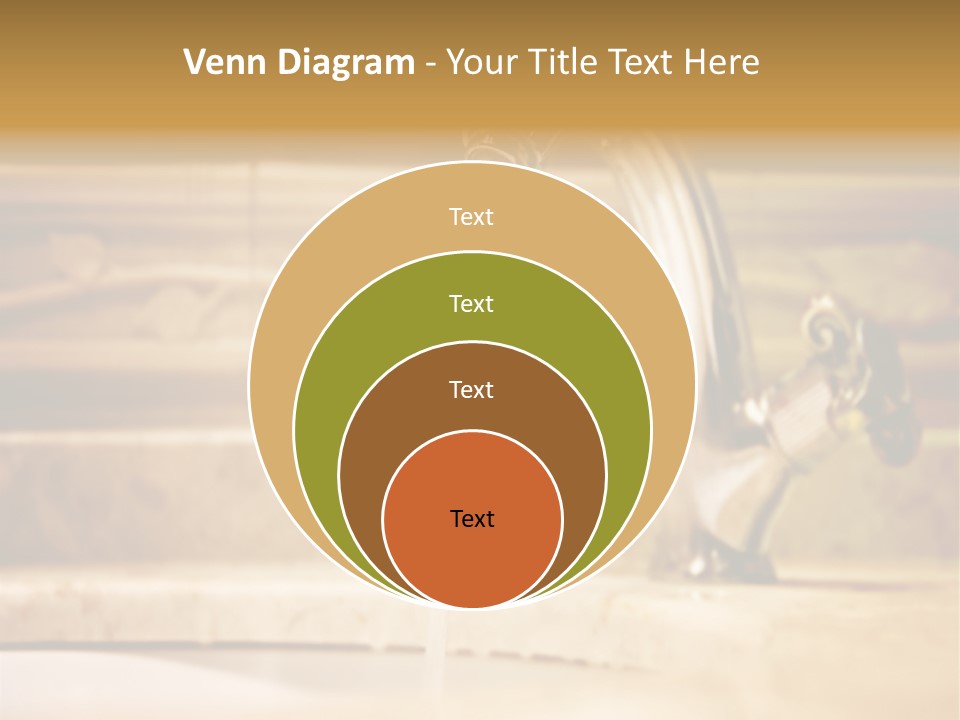 Bathroom Inox Tap PowerPoint Template