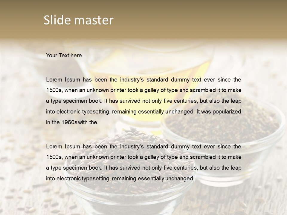 Glass Transparent Wholesome PowerPoint Template