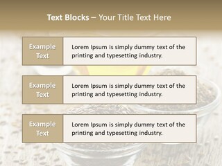 Glass Transparent Wholesome PowerPoint Template