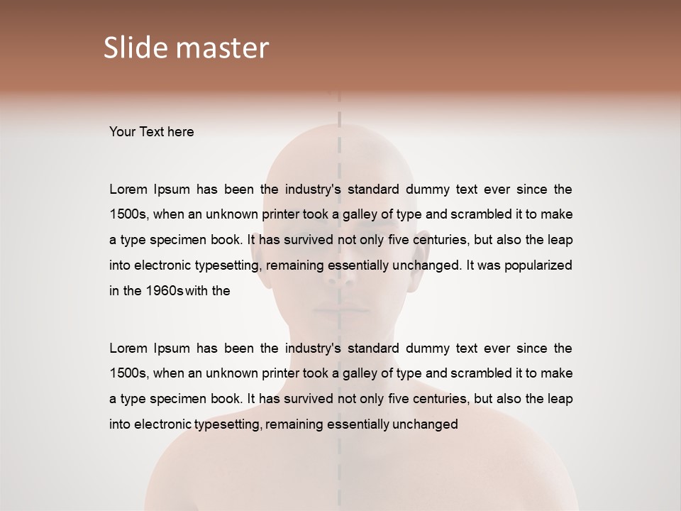 Feminine Abstract Homoual PowerPoint Template