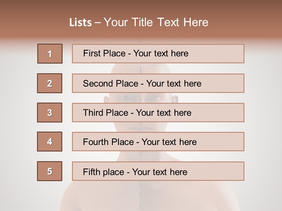 Feminine Abstract Homoual PowerPoint Template