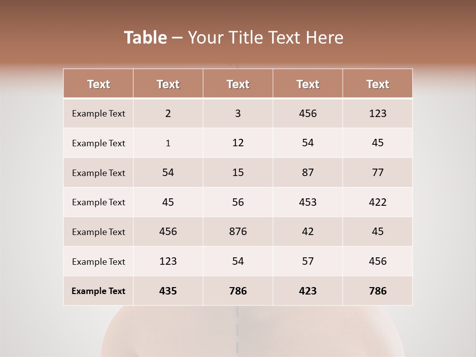 Feminine Abstract Homoual PowerPoint Template