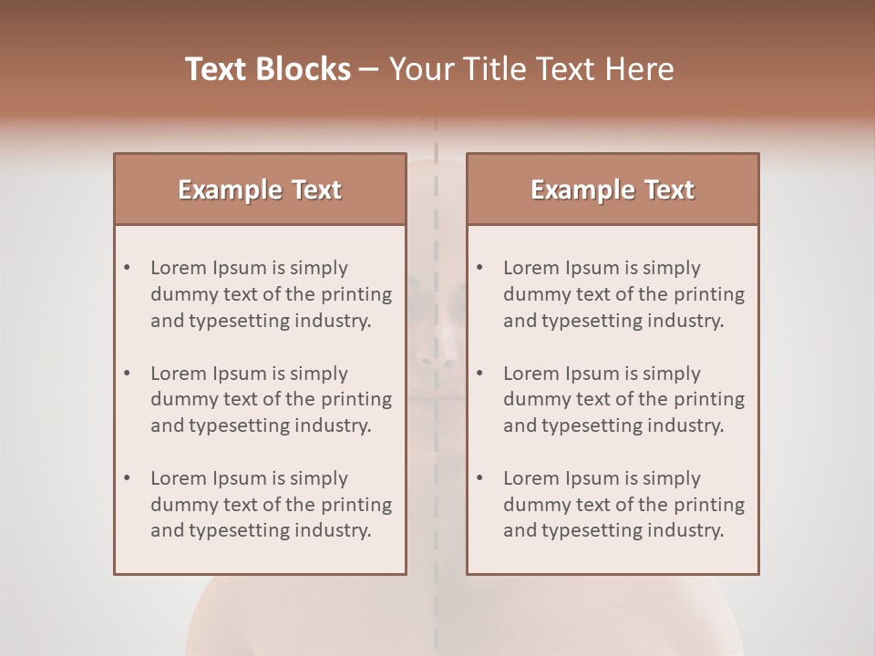 Feminine Abstract Homoual PowerPoint Template