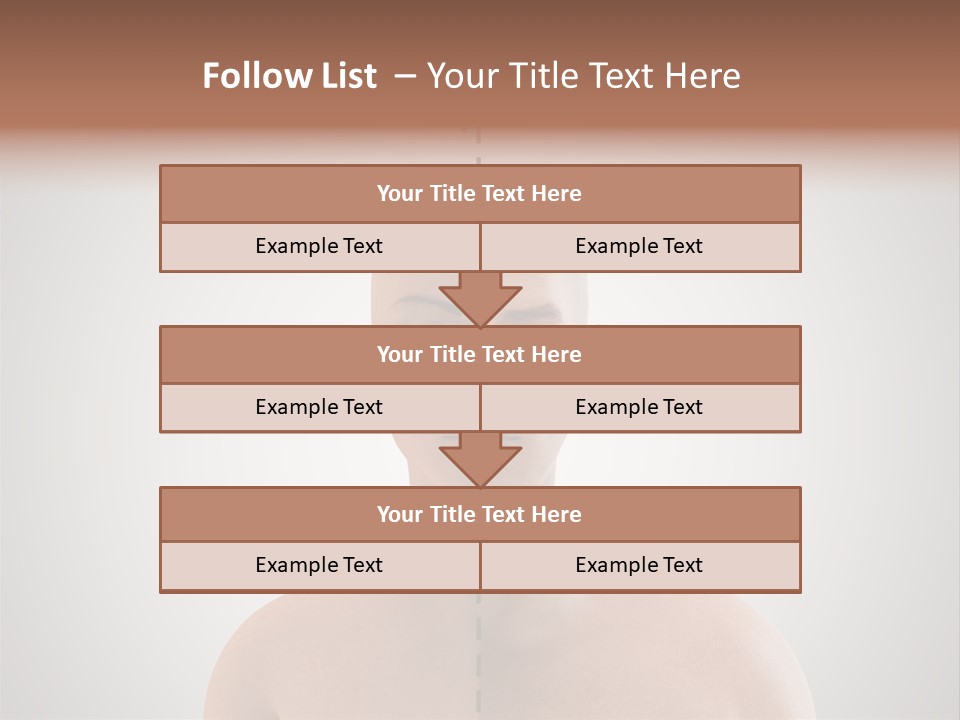 Feminine Abstract Homoual PowerPoint Template