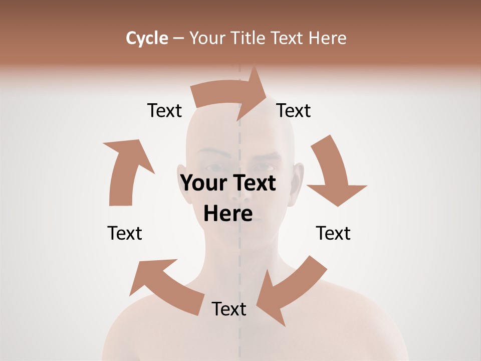 Feminine Abstract Homoual PowerPoint Template