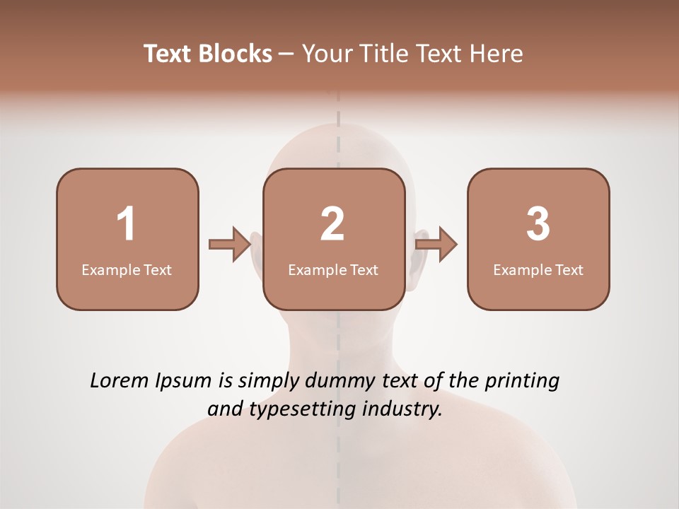 Feminine Abstract Homoual PowerPoint Template