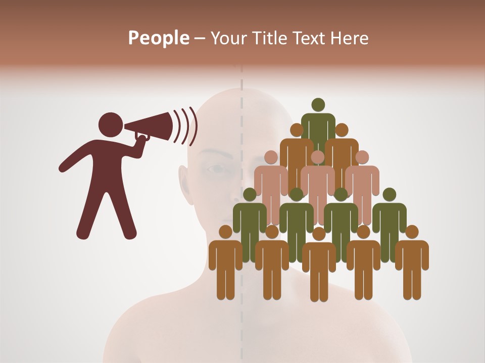 Feminine Abstract Homoual PowerPoint Template