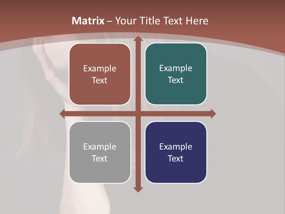 Suffering Sick Sad PowerPoint Template