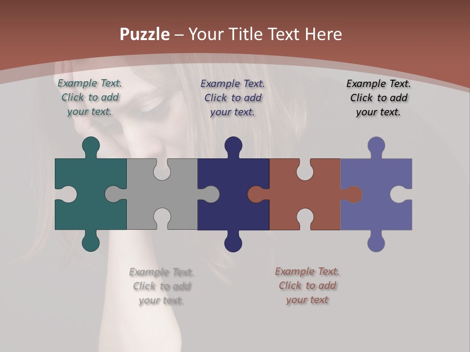 Suffering Sick Sad PowerPoint Template