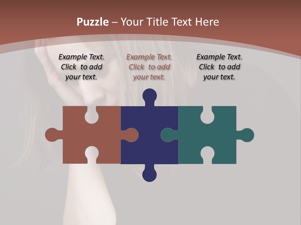 Suffering Sick Sad PowerPoint Template