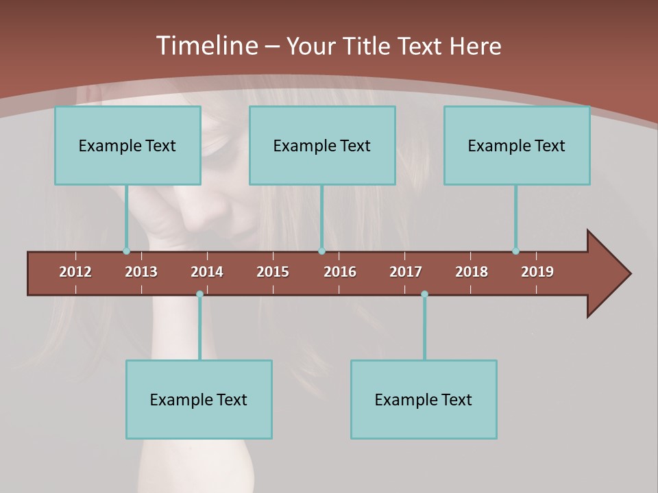 Suffering Sick Sad PowerPoint Template