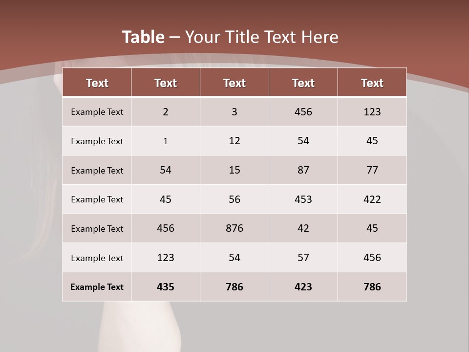 Suffering Sick Sad PowerPoint Template