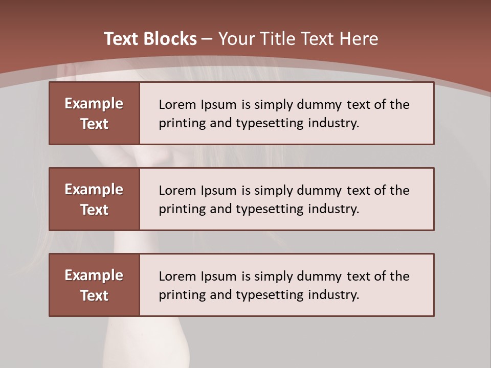 Suffering Sick Sad PowerPoint Template