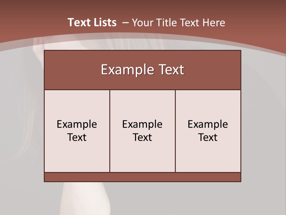 Suffering Sick Sad PowerPoint Template