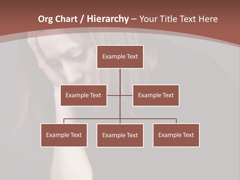 Suffering Sick Sad PowerPoint Template