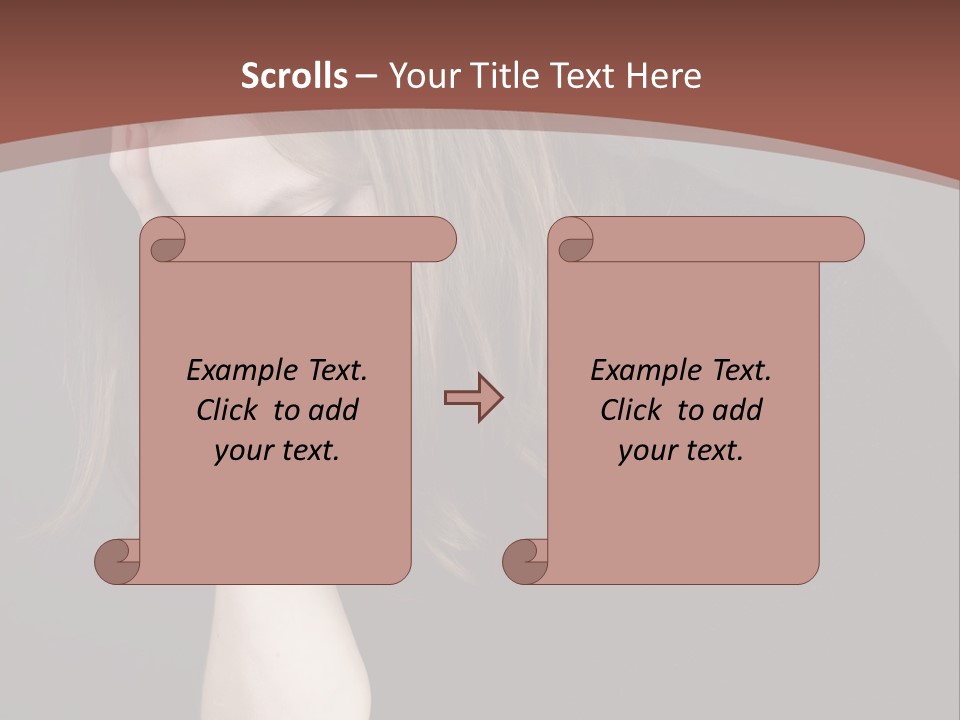 Suffering Sick Sad PowerPoint Template