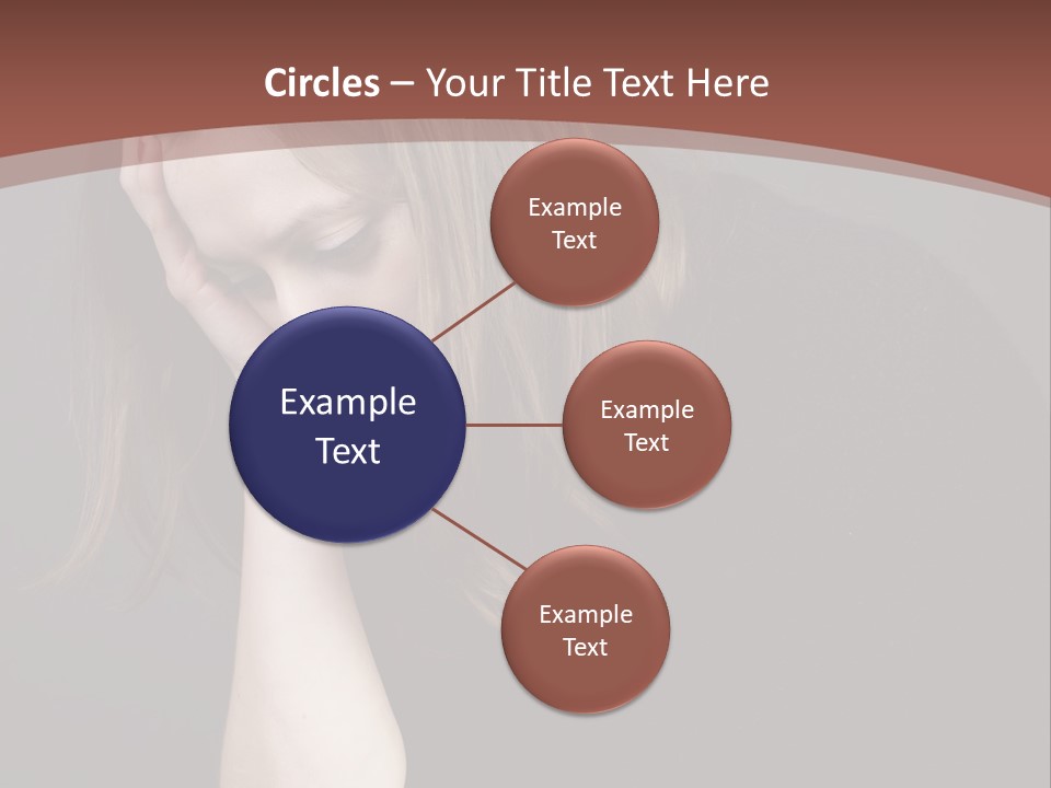 Suffering Sick Sad PowerPoint Template