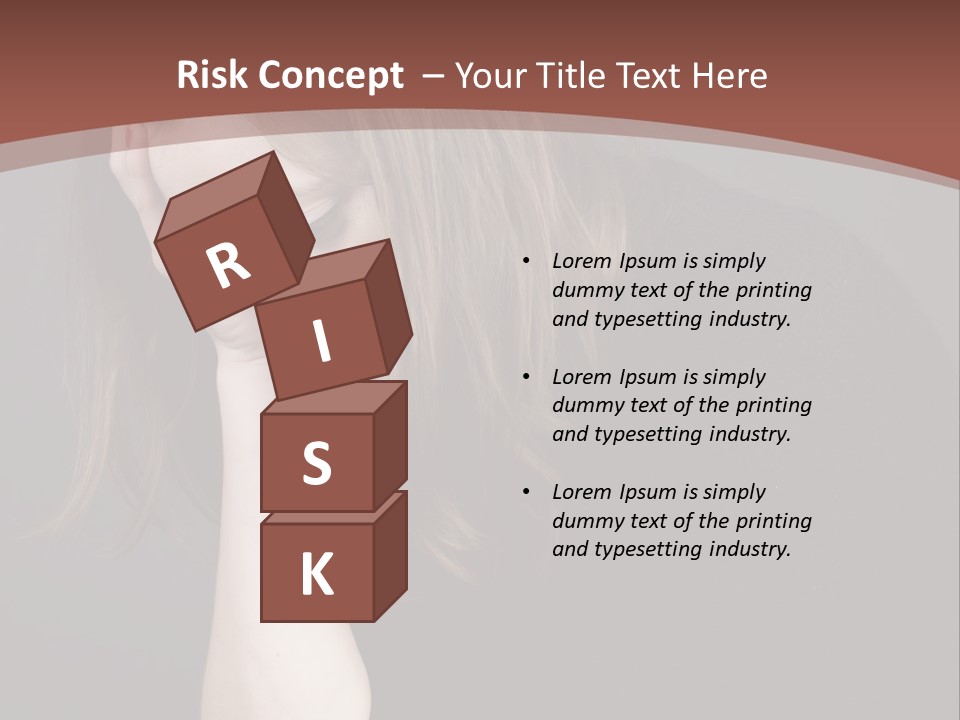 Suffering Sick Sad PowerPoint Template