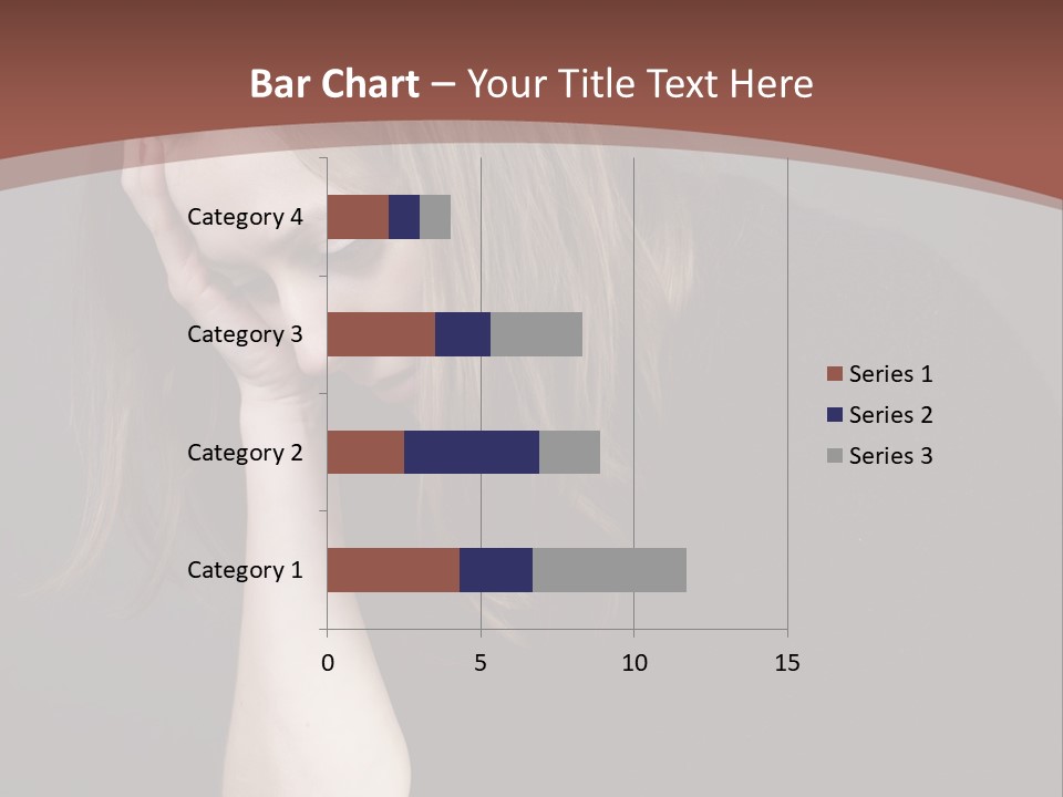 Suffering Sick Sad PowerPoint Template
