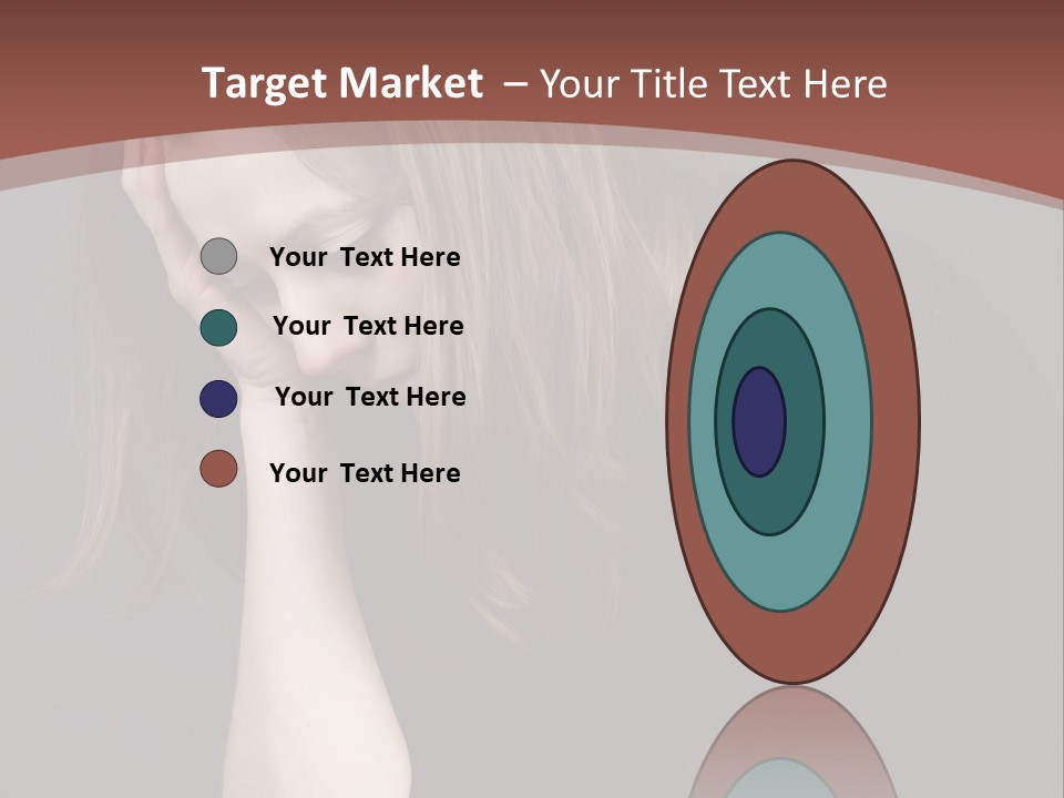 Suffering Sick Sad PowerPoint Template